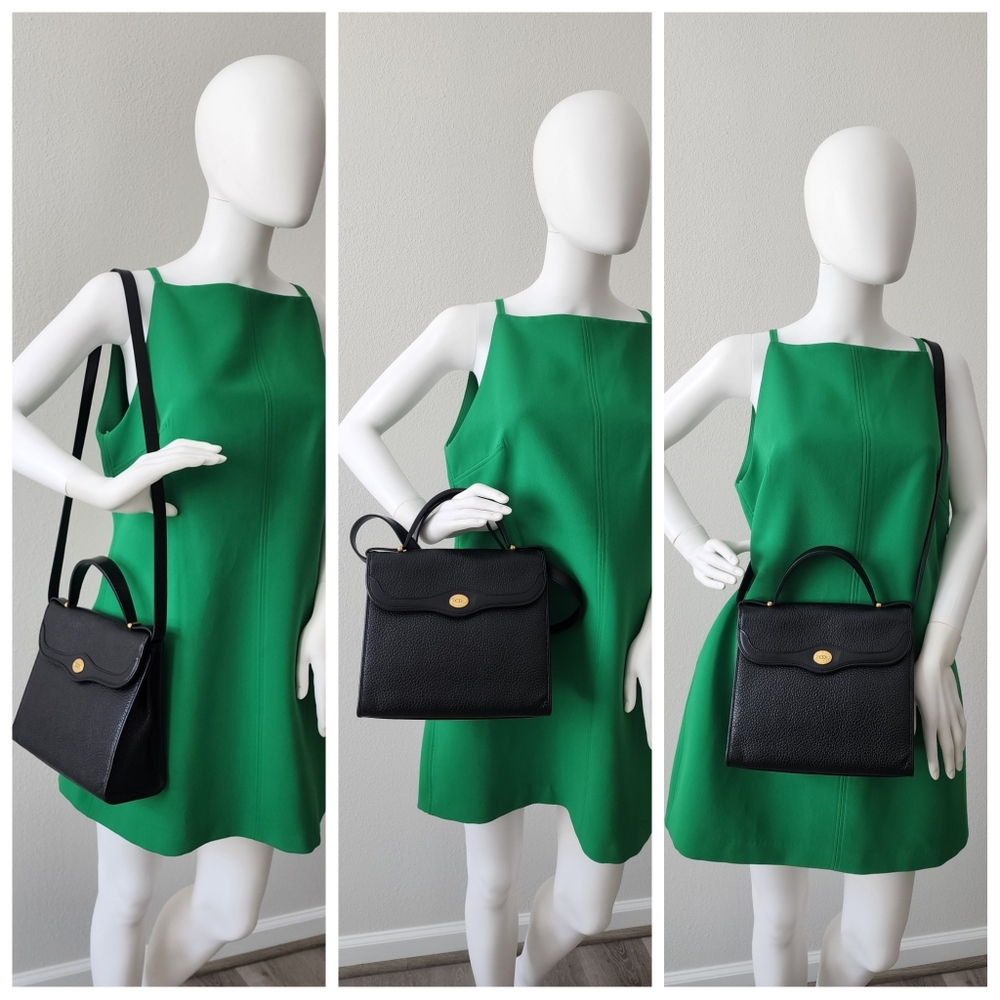 Auth Christian Dior Vintage Top Handle Bag - Picture 4 of 14